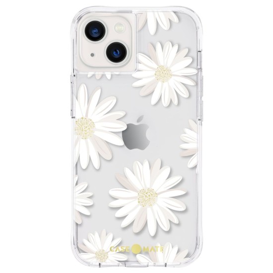 Husa Case Mate Tough Print glitter daisies Apple iPhone 13, transparent (Case Mate, iPhone 13) by www.silkase.ro Husa Case Mate Tough Print glitter daisies Apple iPhone 13, transparent (iPhone 13, CM047496) by www.silkase.ro